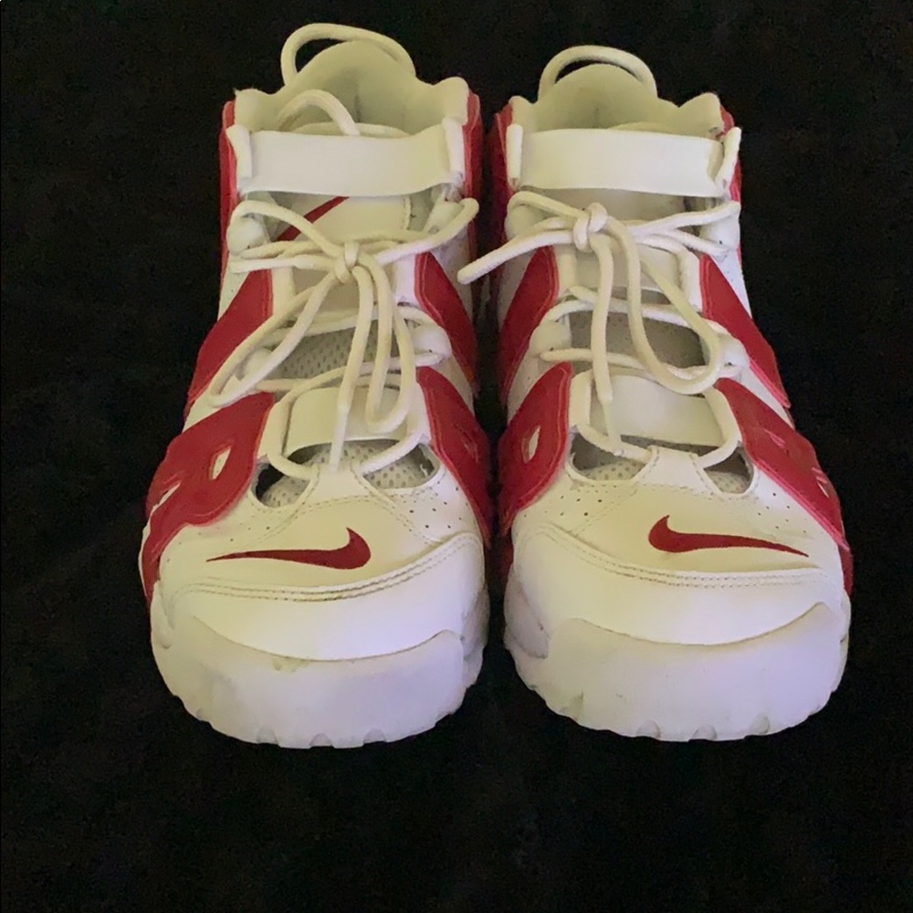 Men’s Nike Air More Uptempo Red/White